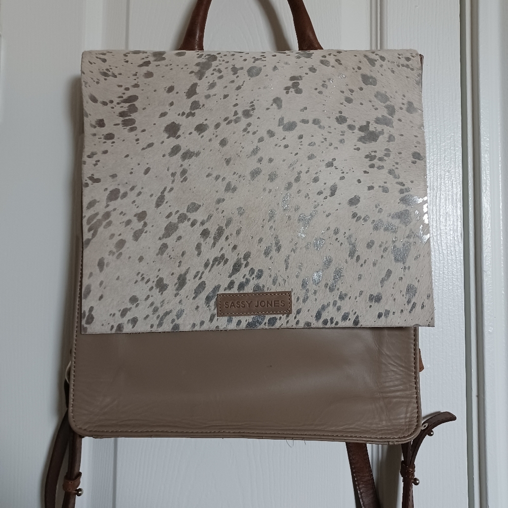 Sassy Jones YaYa Mohair Backpack